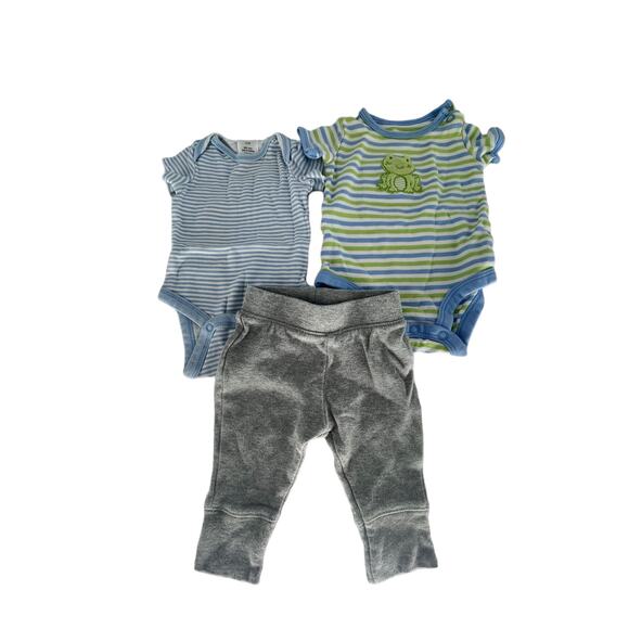 Carters Other - Cloud Island Cuddle Time Carter's Bodysuits Pants Baby Boys Newborn 0-3 Months